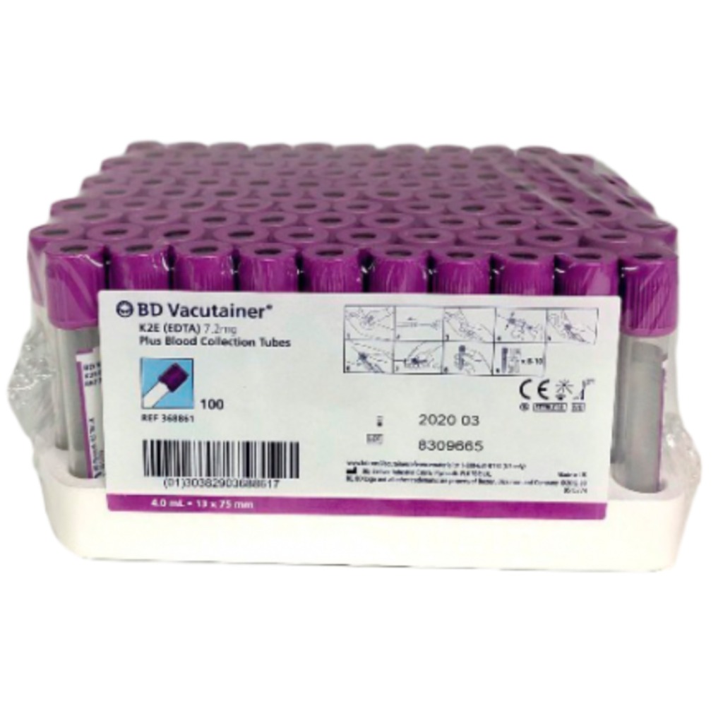 BD Vacutainer Tubos con EDTA